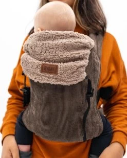 Bykay - Draagdoeken - Cover - Teddy Taupe - Winter Edition -Babyproducten 960x1200 32