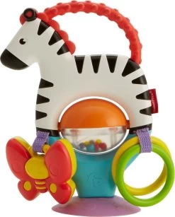 Fisher Price - Activity Zebra - Rammelaar - Speeltje En Bijtring - Grijpspeelgoed -Babyproducten 965x1200 1