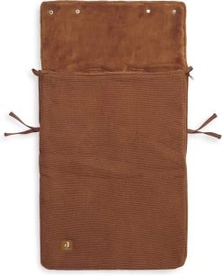 Jollein Voetenzak Voor Autostoel & Kinderwagen - Basic Knit - Caramel -Babyproducten 968x1200 7