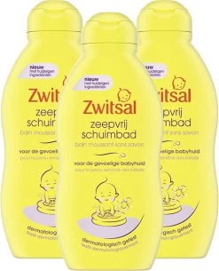 Zwitsal - Zeepvrij Schuimbad - 3 X 200 Ml