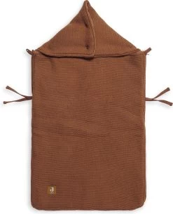 Jollein Voetenzak Voor Autostoel & Kinderwagen - Basic Knit - Caramel -Babyproducten 971x1200 4