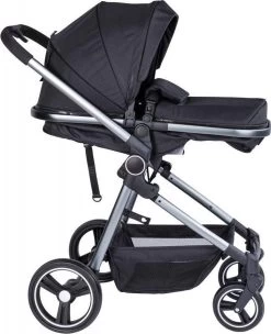 Puck Stroller 3 In 1 Max Zwart Met Frame Antra Incl Autostoel/Adapter/Mamabag -Babyproducten 975x1200 10