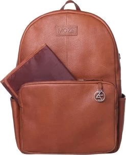 MOZZ Luiertas Rugzak Beautiful Backpack - Cognac