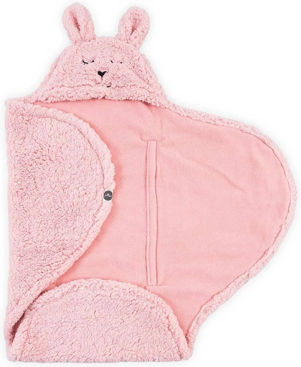 Jollein Wikkeldeken Bunny 100x105cm - Storm Grey 19 Jollein Wikkeldeken Bunny 100x105cm - Storm Grey - Afbeelding 17