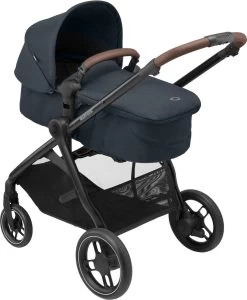 Maxi-Cosi Zelia³ Kinderwagen - Essential Graphite (zwart Frame + Bruin Leer) -Babyproducten 987x1200 3