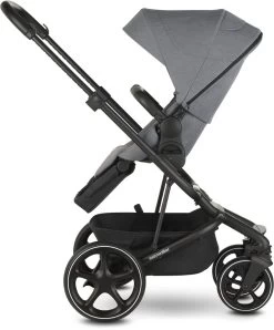 Easywalker Harvey 3 / Harvey³ Voordeelset Bestaande Uit Kinderwagen, Reiswieg, Voetenzak, Regenhoes Voor Zitting En Reiswieg, Hoes Voor De Reiswiegmatras - Kleur Fossil Grey -Babyproducten 996x1200 2