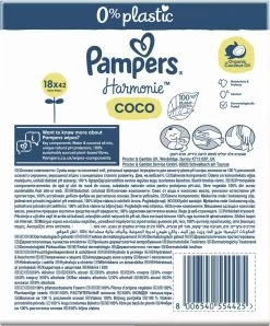 Pampers® Pampers Harmonie Coco - Billendoekjes Met Biologische Kokosolie - 756 Doekjes -Babyproducten 996x1200 4
