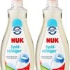 Nuk Afwasmiddel Voor Babyflessen & Spenen -Natuurlijke Ingrediënten- Voordeelset 2 Stuks A 500 Ml!!