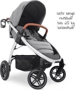 Hauck UpTown Buggy - Met één Hand Opvouwbaar - Grijs -Babyproducten 999x1200